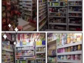 綠色保健屋整頓店面，所有的貨品低價清貨，有有機食品、嬰幼兒營養品、保健品、中成藥及許多各種藥油。