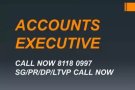 诚聘文员ACCOUNTS EXECUTIV需要中英文 SG PR LTVP DP