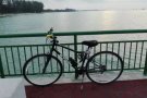 (B TWIN TREKKING BIKE RIVERSIDE 100 )