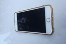 便宜出售女生自用iphone 6s plus.128G 玫瑰金.没有任何刮痕9.