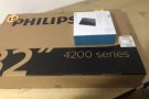 32寸philips电视机，年会抽奖给的，全新没开封价格150再送一个价格38新