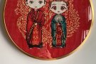 DIY手工砖石画成品装饰图
