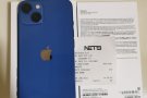 刚签的iphone13, Blue, 256Gb 出售，全新一次没有用