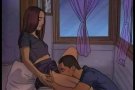 给女士按摩