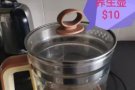 电磁炉，微波炉，锅，柜子