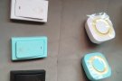 自发电门铃，无需电池 Self-powered doorbell, no batteries required.