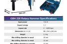 Bosch - GBH 220, 3 Mode Rotary Hammer Drill 720W ($110)
