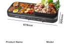New CORNELL Tabletop Grill with Hotpot on sale ($65)