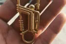 纯手工编制小鸟钥匙扣