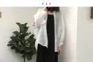 白色时尚蛋糕裙 胖mm可穿