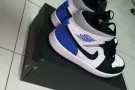 刚买的AJ 1男鞋白蓝，43码仅试穿