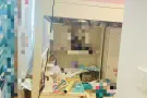 出售自用书桌床