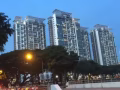 文慶地鐵站新公寓 帶陽台泳池景主人房出租 走路3分鐘 去哪兒都方便