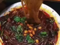 好吃的拌冷麵、烤冷麵、過橋米線、大袋辣片~