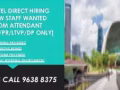 HOTEL HIRE JOB SG PR LTVP DP 96388375 