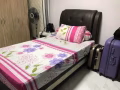 裕廊西blk276C 雙人間出租，房間乾淨，人少安靜，水電網全包
