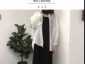 白色時尚蛋糕裙 胖mm可穿