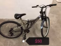處理2兩腳車,$50,海軍部地鐵站自取喔