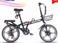 20寸，摺疊自行車，$160