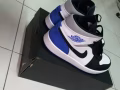 剛買的AJ 1男鞋白藍，43碼僅試穿