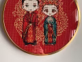 DIY手工砖石画成品装饰图