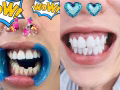 洗脸纹绣牙齿美白