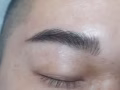 新加坡 :男生紋眉，男士霧眉，紋發 服務（家庭式）Eyebrows embroidery