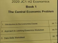 初級學院（JC）經濟課程筆記