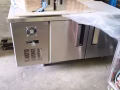 正规厨具公司专卖操作台，立式冰厨冰箱